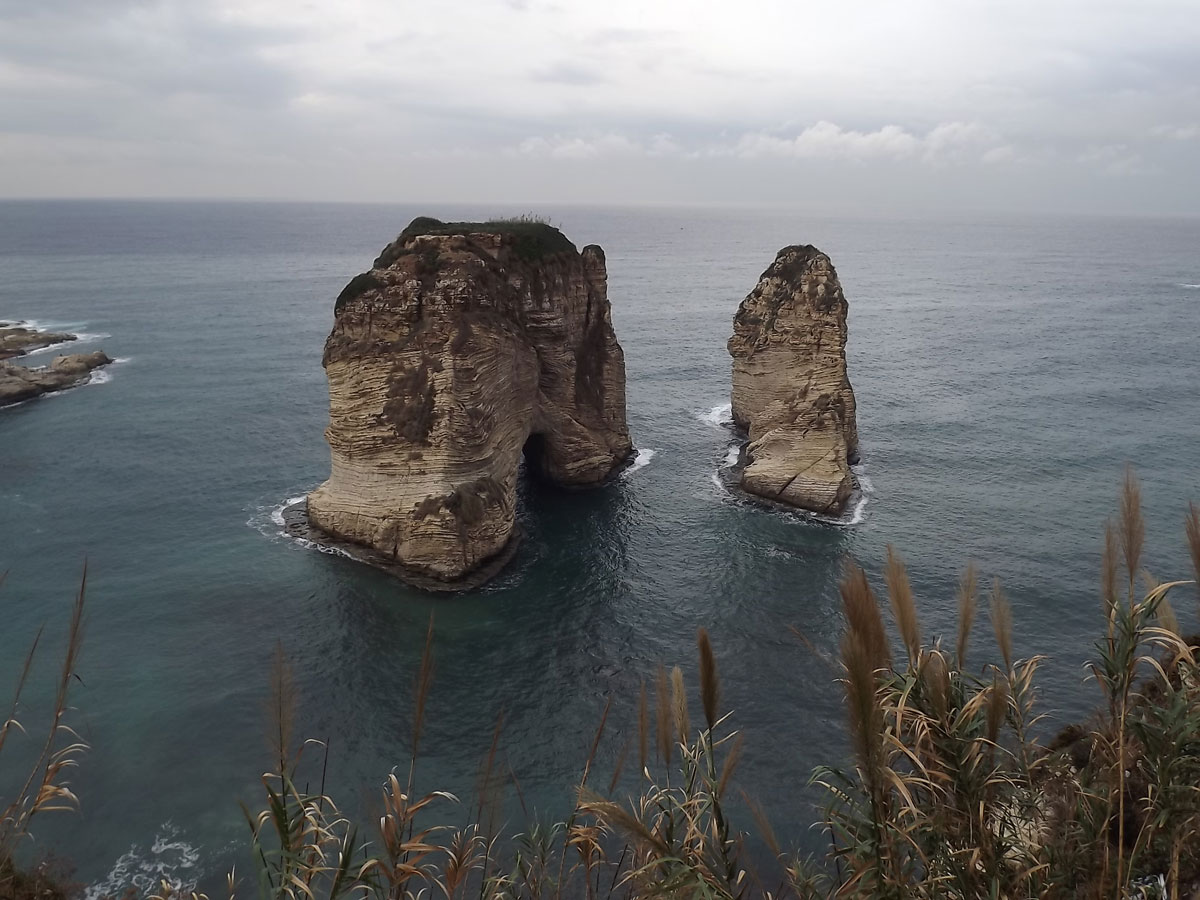 Rouche Sea Rock, Beirut, Lebanon