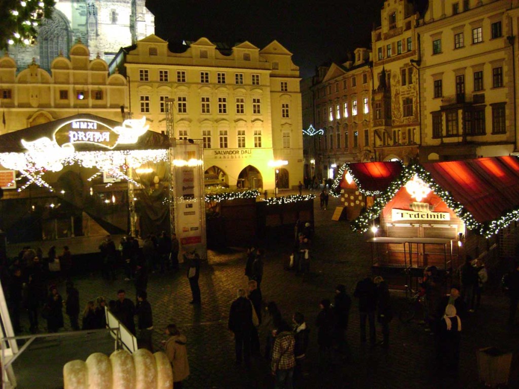 Christmas Preparations - Old Town Square, Prague - Czech Republic
